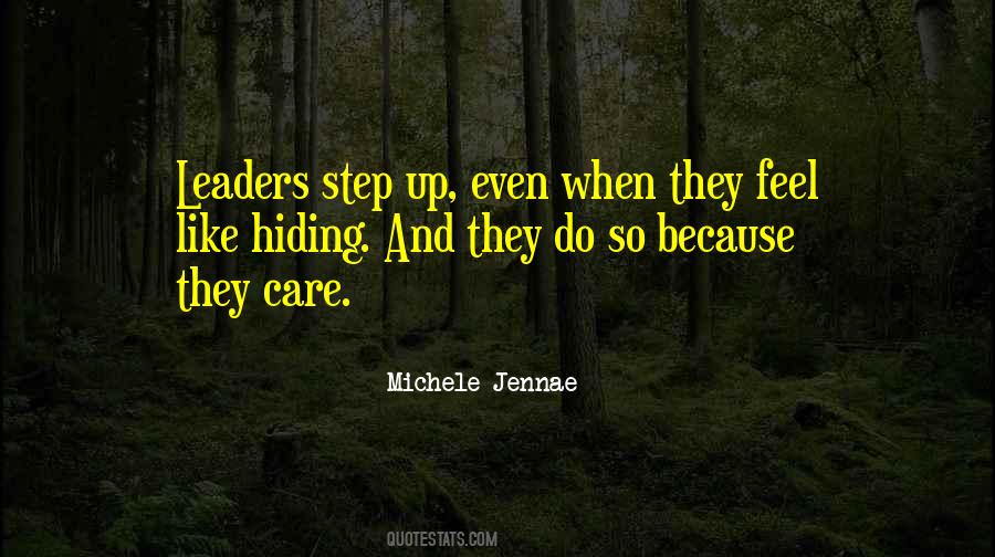 Caring Leadership Quotes #1532289