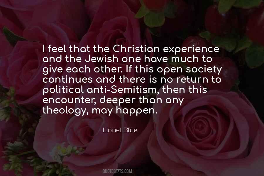 Christian Experience Quotes #1095020