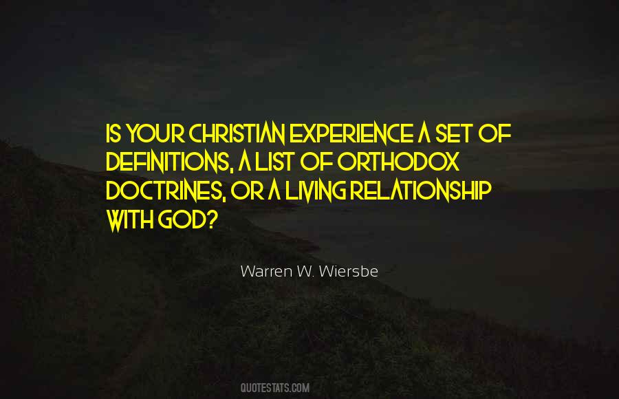 Christian Experience Quotes #1375031