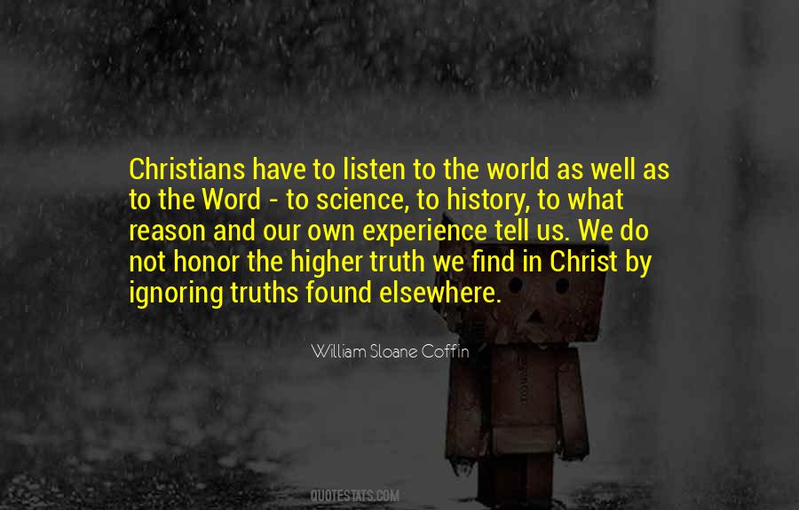 Christian Experience Quotes #349859