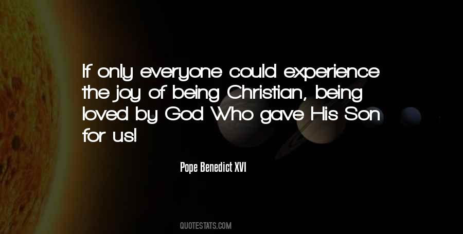 Christian Experience Quotes #672460