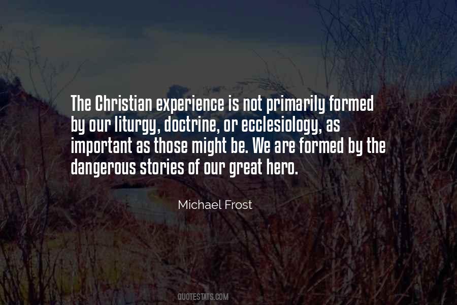 Christian Experience Quotes #97294