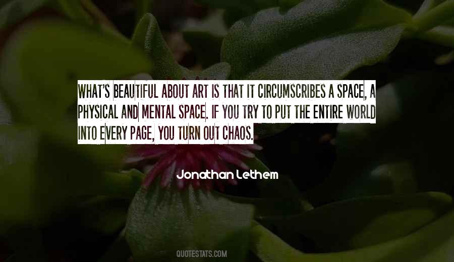 Beautiful Chaos Quotes #1666838