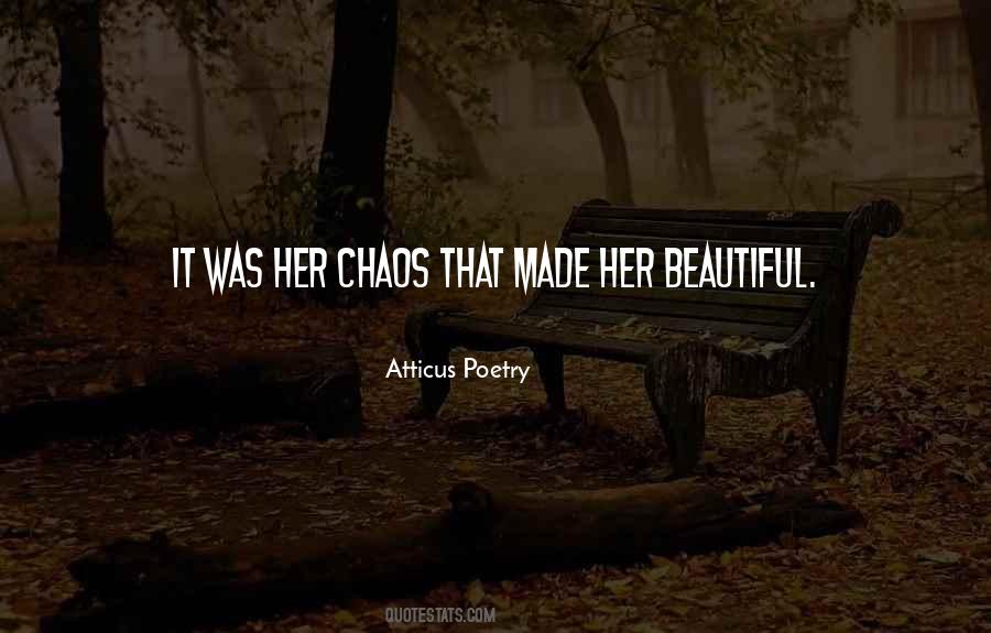 Beautiful Chaos Quotes #825226