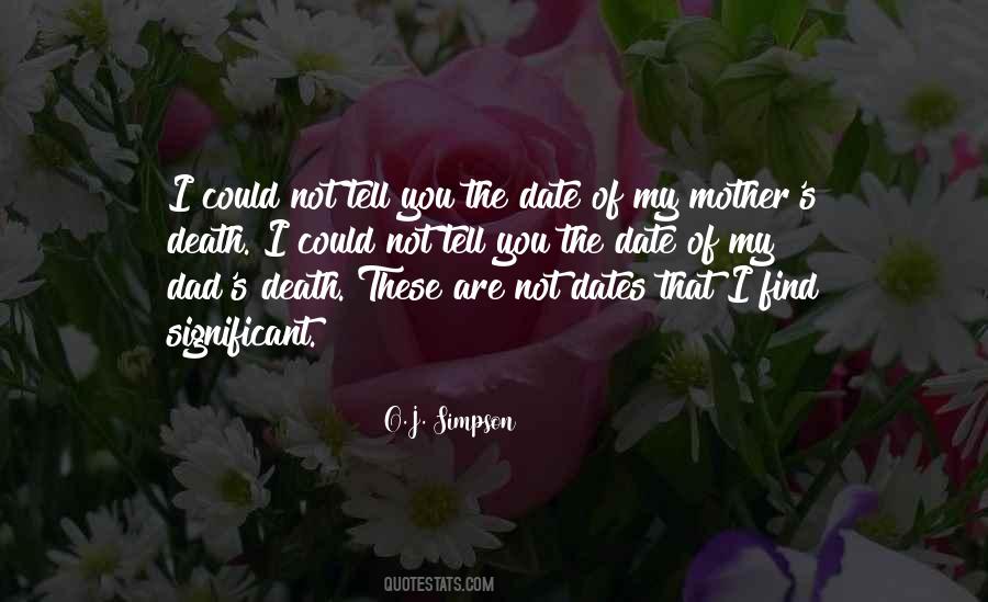 Mother S Death Quotes #1395581