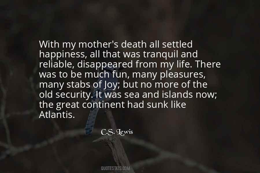 Mother S Death Quotes #1413543
