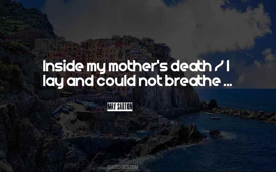 Mother S Death Quotes #522069