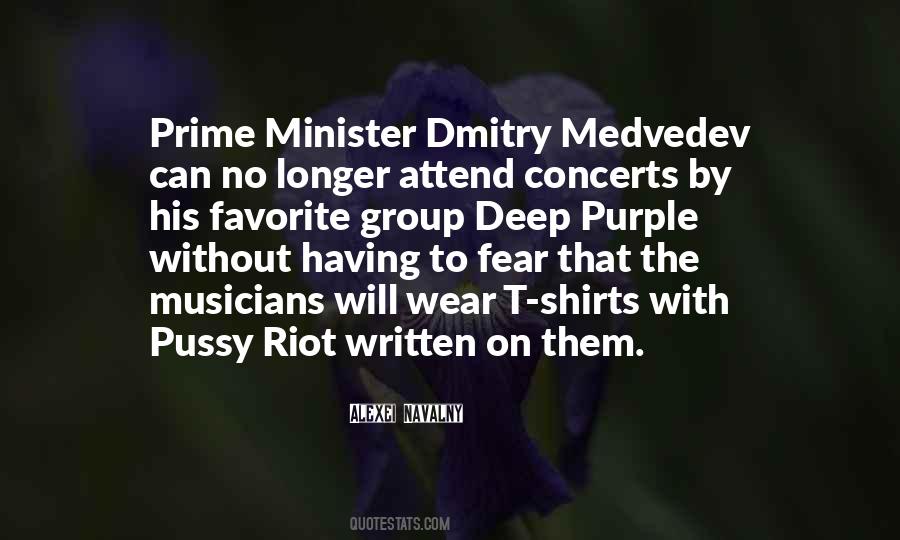 Quotes About Medvedev #219626