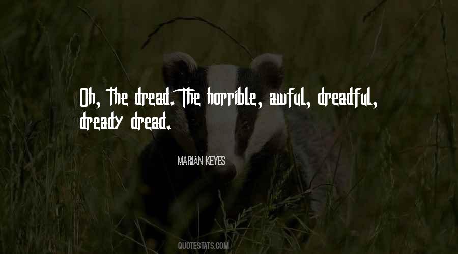 The Dread Quotes #1766393