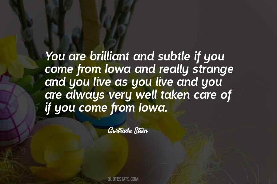 You Are Brilliant Quotes #384368