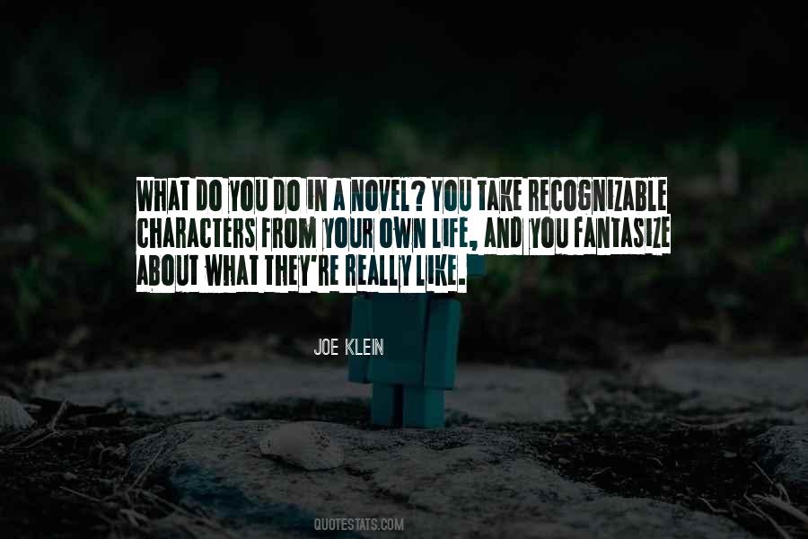 Recognizable Characters Quotes #1159713