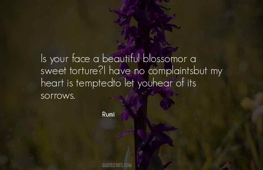 Beautiful Face And Heart Quotes #651389