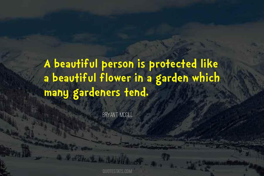 Beautiful Flower Garden Quotes #1062857