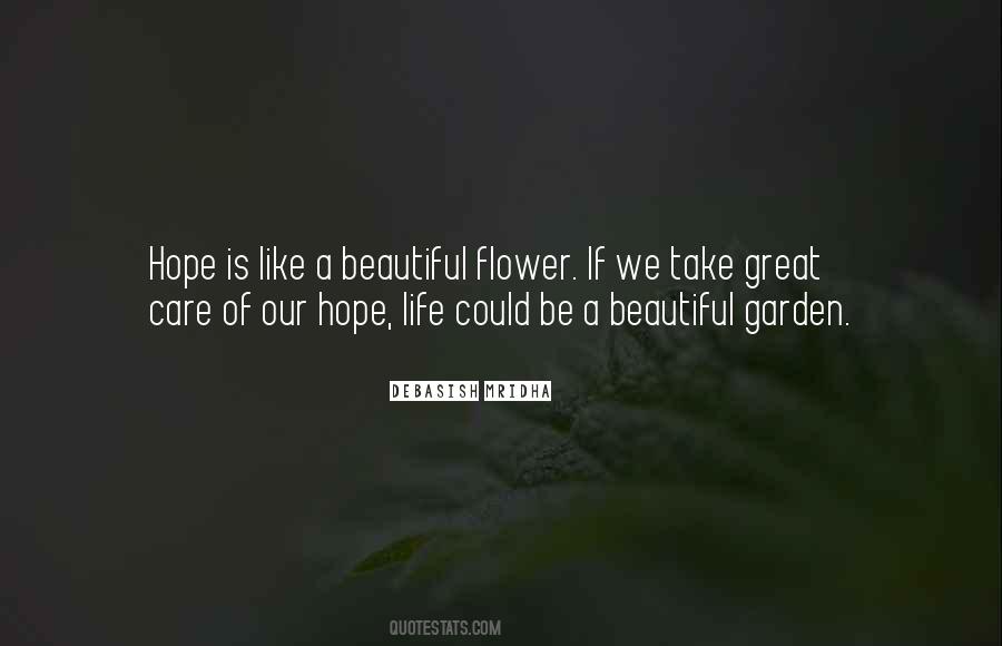 Beautiful Flower Garden Quotes #359026