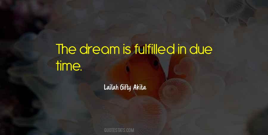 Dream Time Quotes #379304