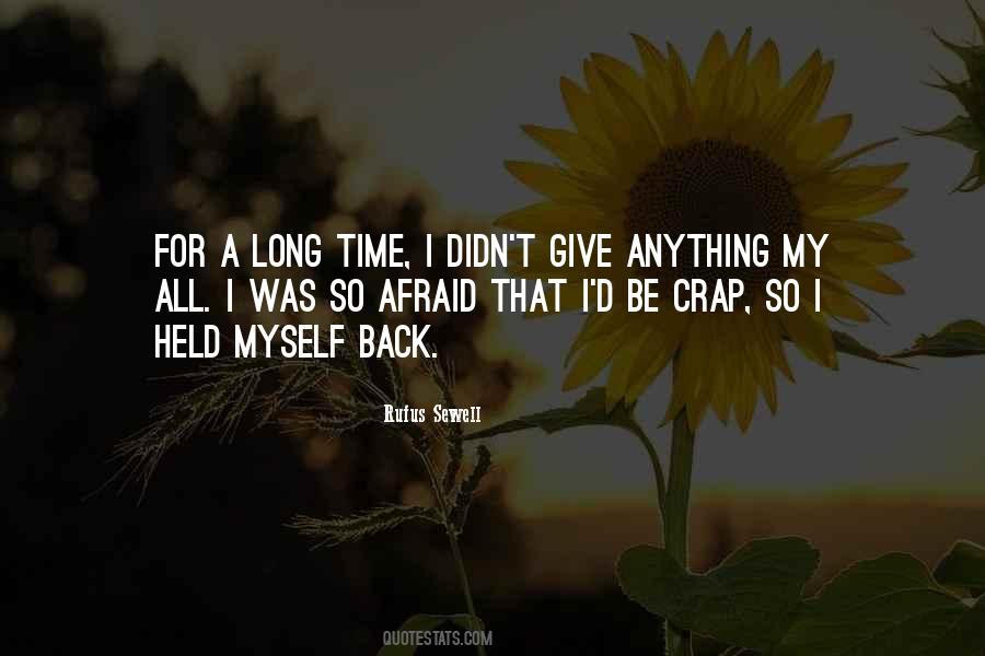 Give Time Time Quotes #41651