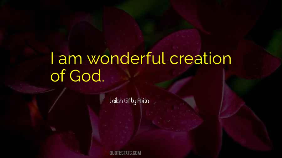 Beautiful God Creation Quotes #1566490