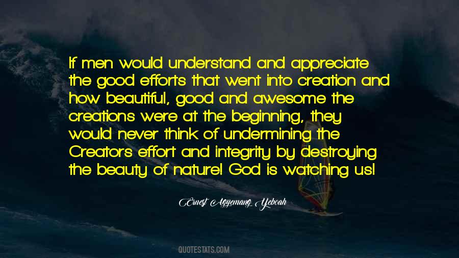 Beautiful God Creation Quotes #1756408