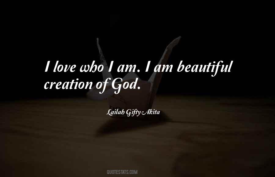 Beautiful God Creation Quotes #288097