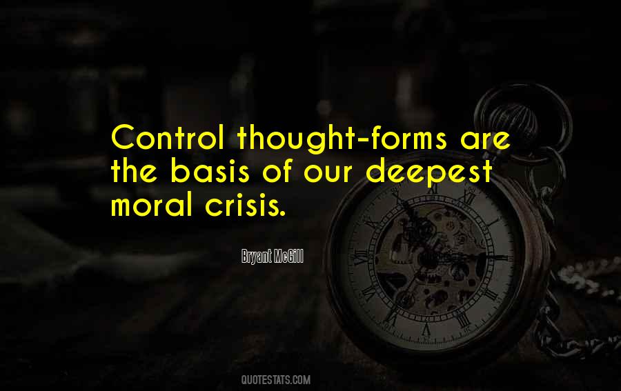 Moral Crisis Quotes #1004087