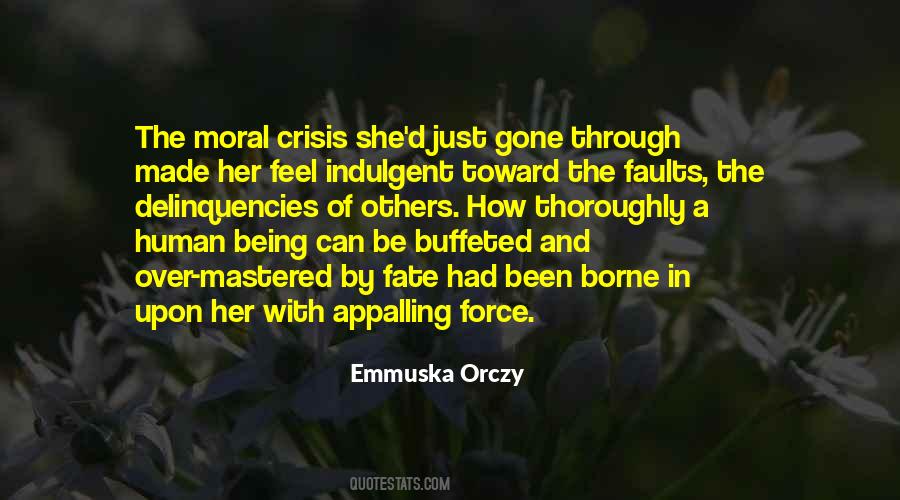 Moral Crisis Quotes #1401301
