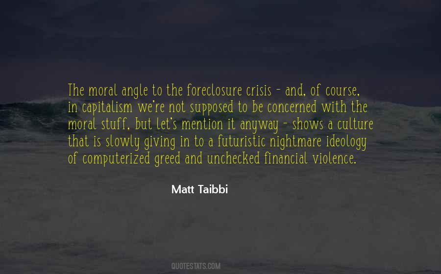 Moral Crisis Quotes #1749205