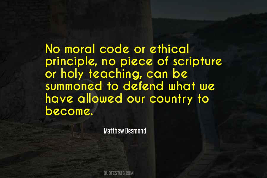 Moral Crisis Quotes #1867455