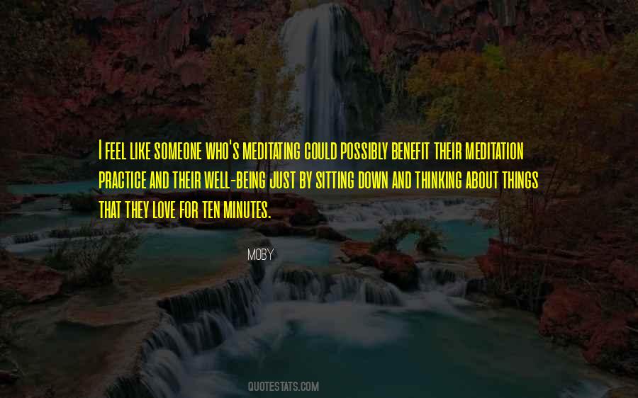 Quotes About Meditating #1033827