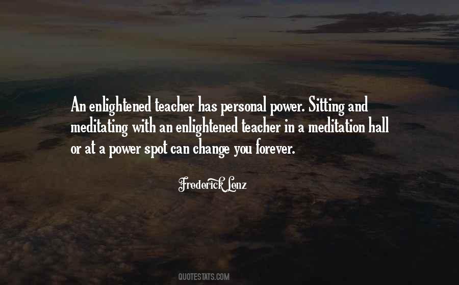 Quotes About Meditating #1482532