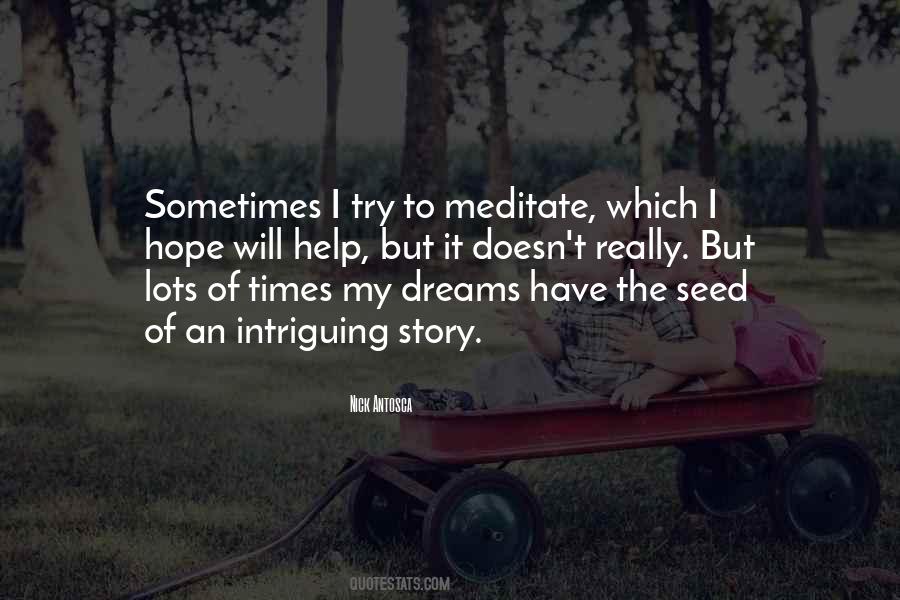 Quotes About Meditate #187021