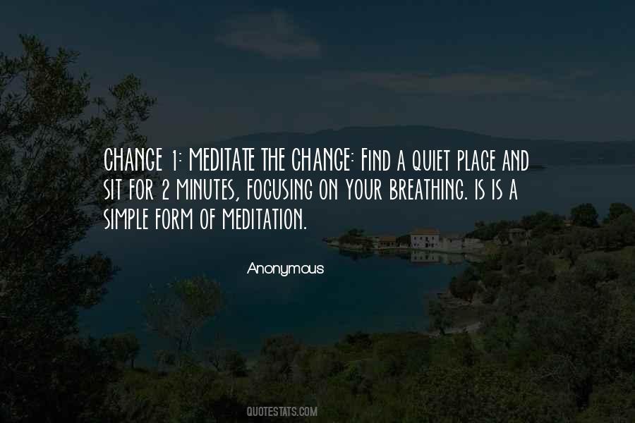 Quotes About Meditate #195079