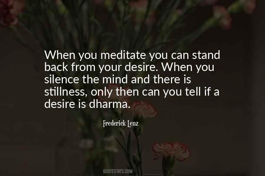 Quotes About Meditate #40699