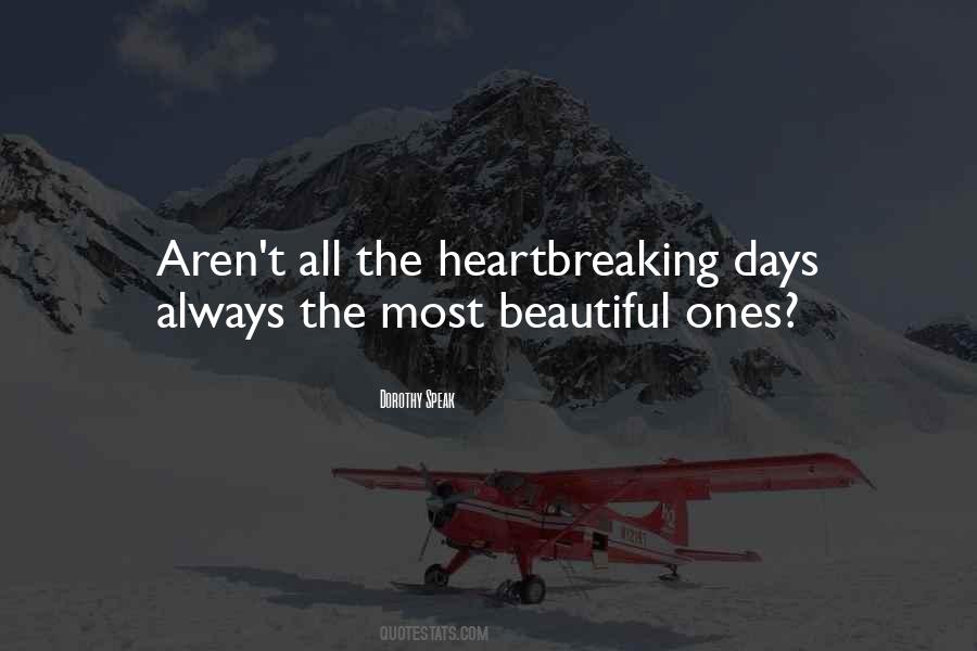 Beautiful Heartbreaking Quotes #1120527