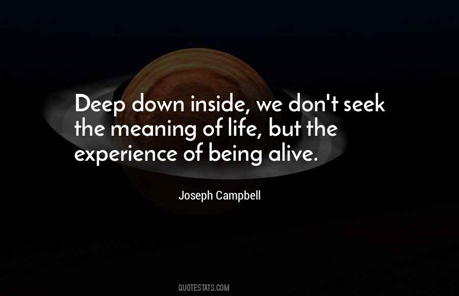 Deep Down Inside Quotes #1508473