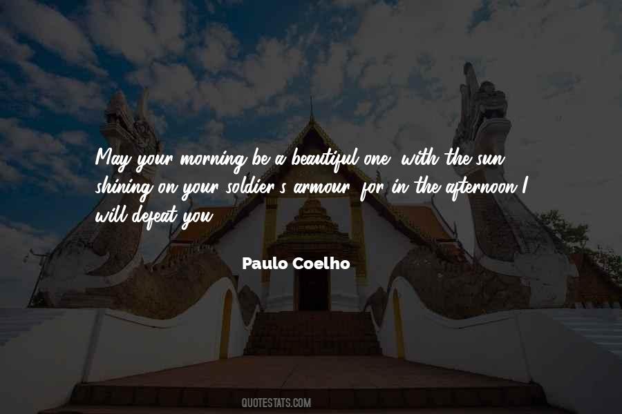 Beautiful In The Morning Quotes #242822