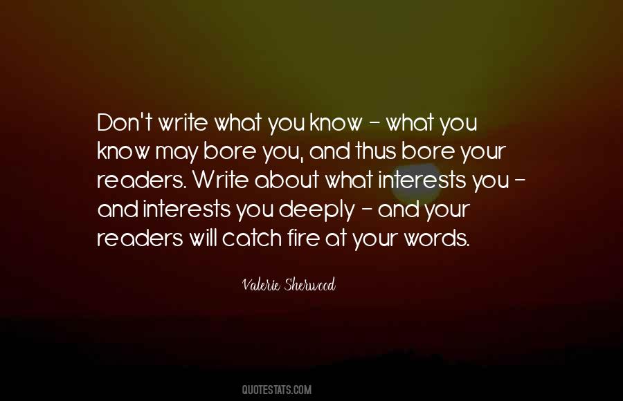 Quotes About Valerie #244125