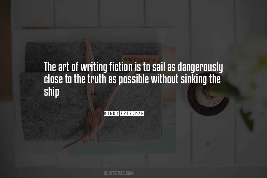 When The Ship Is Sinking Quotes #521358