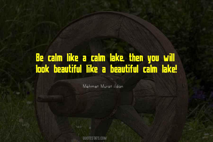 Beautiful Lake Quotes #388502