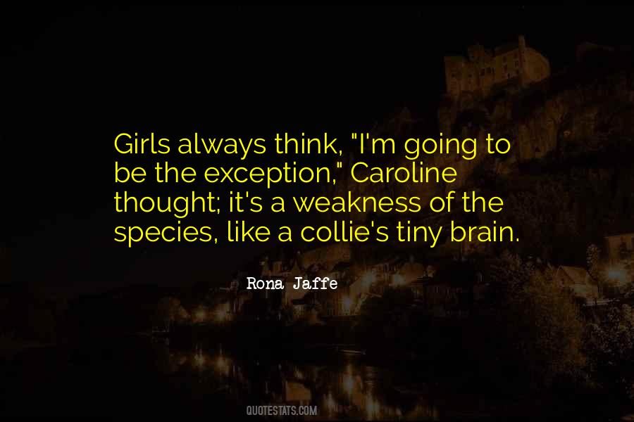 Be The Exception Quotes #1583065
