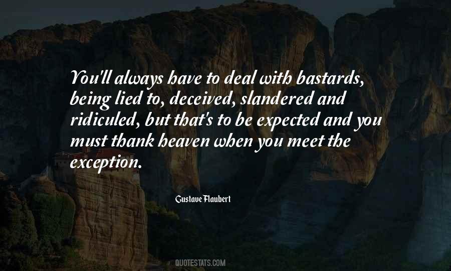 Be The Exception Quotes #903402