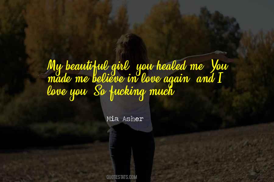 Beautiful Love You Quotes #205519