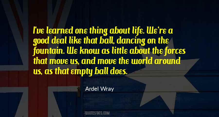 Life Is About Moving On Quotes #67707