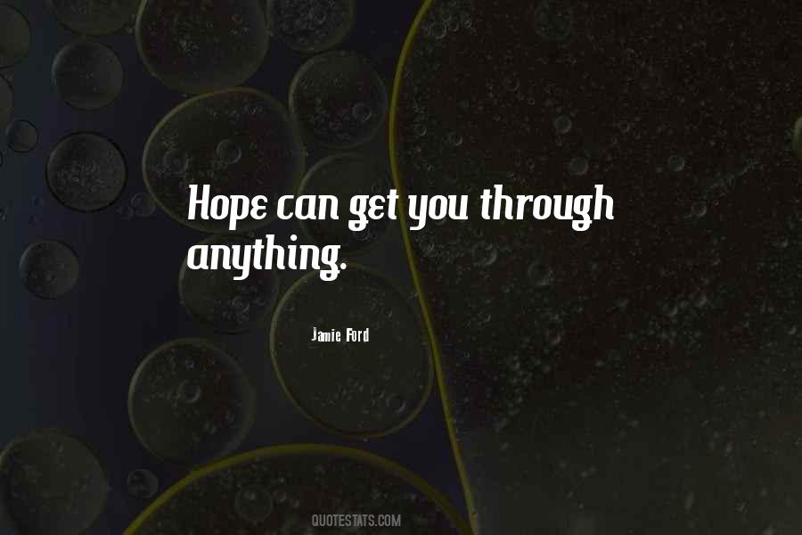 Hope Can Quotes #139484