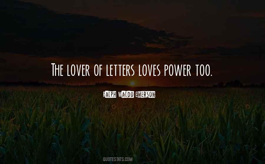 Letters Of Love Quotes #919871