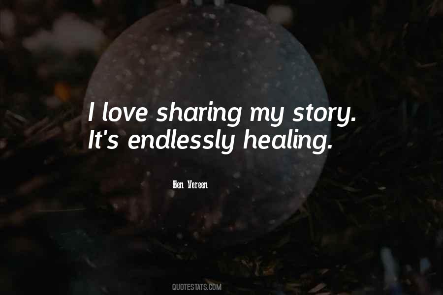 Healing Story Quotes #1308256