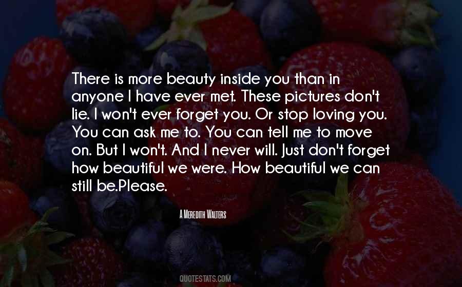 Beautiful On The Inside Quotes #486490