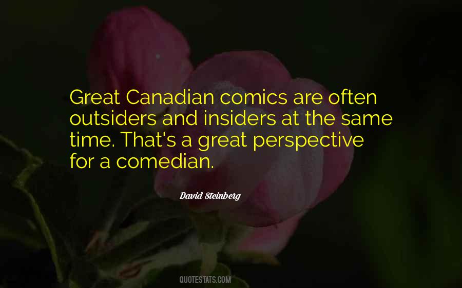 Great Canadian Quotes #1519655