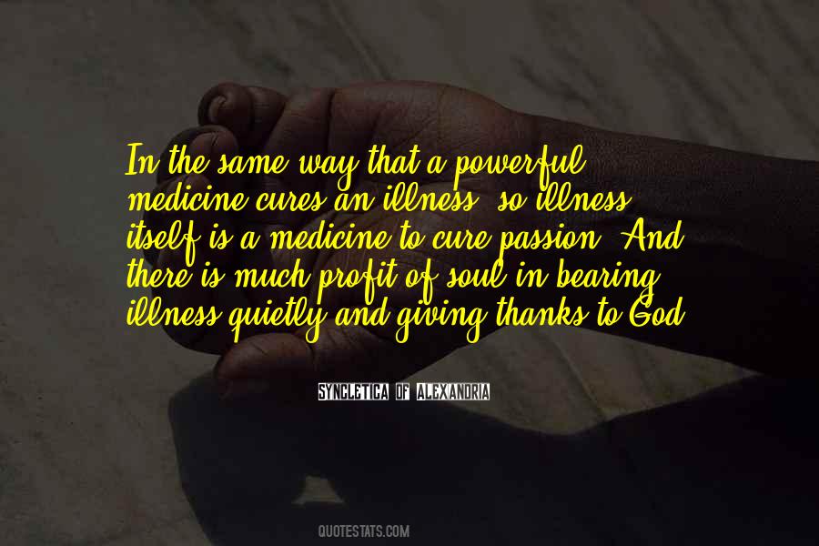 Quotes About Medicine And God #1619769