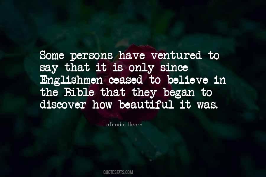 Beautiful Persons Quotes #1375433