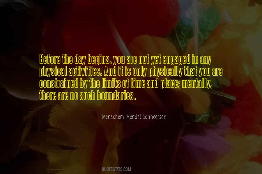 Mendel Menachem Quotes #75407